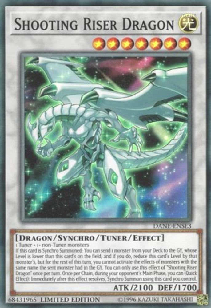 Shooting Riser Dragon, Limited, front