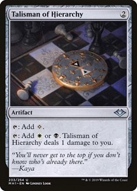 Talisman of Hierarchy, Modern Horizons