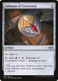 Talisman of Conviction, Modern Horizons
