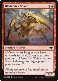 Bladeback Sliver, Modern Horizons