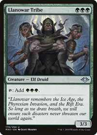 Llanowar Tribe, Modern Horizons
