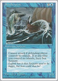 Sea Serpent, Fourth Edition