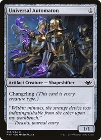 Universal Automaton, Modern Horizons
