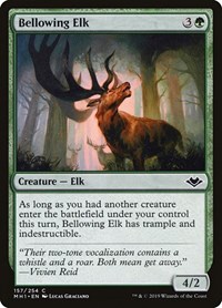 Bellowing Elk, Modern Horizons