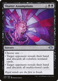 Shatter Assumptions, Modern Horizons