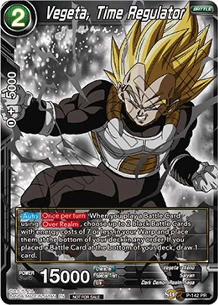 Vegeta, Time Regulator, Standard, front
