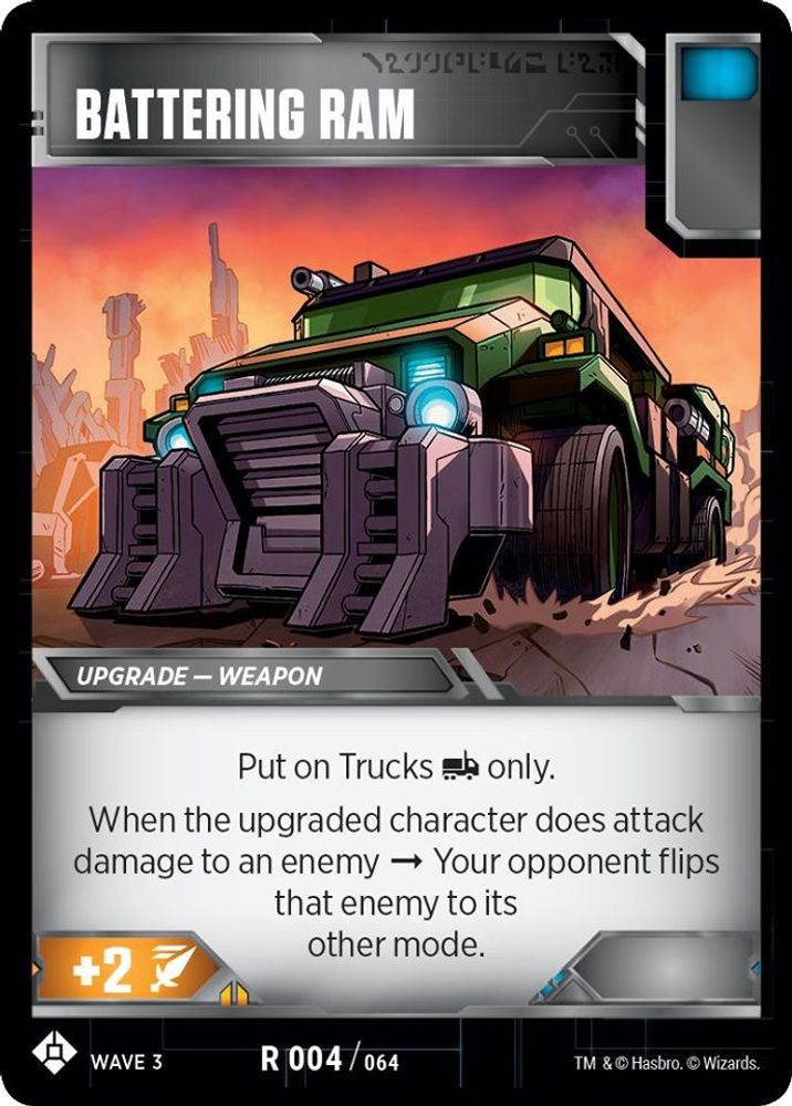 Battering Ram, Standard, front