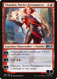 Chandra, Novice Pyromancer, Core Set 2020