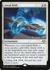 Astral Drift (Alternate Art), Prerelease Cards