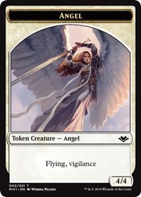 Angel // Elemental (008) Double-Sided Token, Modern Horizons
