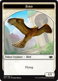 Bird // Elemental (009) Double-Sided Token, Modern Horizons