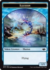 Illusion // Elemental (009) Double-Sided Token, Modern Horizons