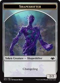 Shapeshifter // Emblem - Wrenn and Six Double-Sided Token, Modern Horizons