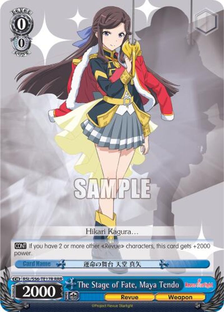 The Stage of Fate, Maya Tendo (RRR), Standard, front