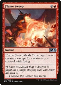 Flame Sweep, Core Set 2020