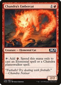 Chandra's Embercat, Core Set 2020
