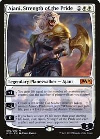 Ajani, Strength of the Pride, Core Set 2020