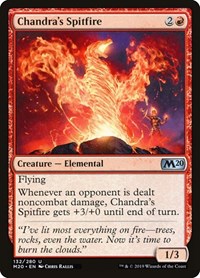 Chandra's Spitfire, Core Set 2020