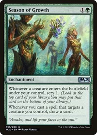 Season of Growth, Core Set 2020