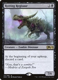 Rotting Regisaur, Core Set 2020