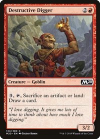 Destructive Digger, Core Set 2020