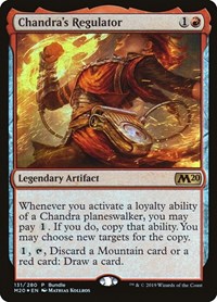 Chandra's Regulator (M20 Bundle), Unique and Miscellaneous Promos