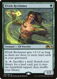 Elvish Reclaimer, Core Set 2020