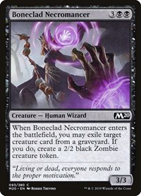 Boneclad Necromancer, Core Set 2020