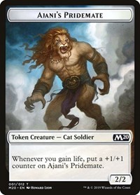 Ajani's Pridemate Token, Core Set 2020
