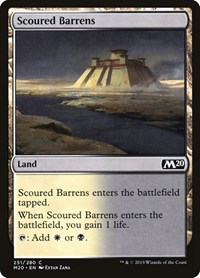 Scoured Barrens, Core Set 2020