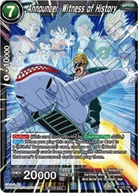 Announcer, Witness of History (Power Booster)