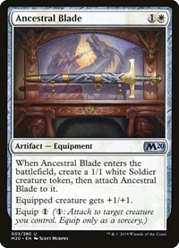 Ancestral Blade, Core Set 2020