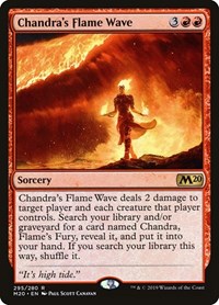 Chandra's Flame Wave, Core Set 2020