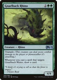 Gnarlback Rhino, Core Set 2020