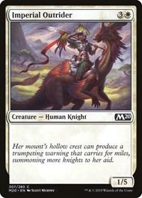 Imperial Outrider, Core Set 2020