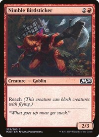 Nimble Birdsticker, Core Set 2020
