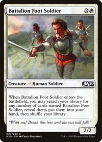 Battalion Foot Soldier, Core Set 2020