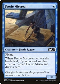 Faerie Miscreant, Core Set 2020