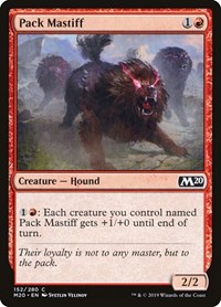 Pack Mastiff, Core Set 2020