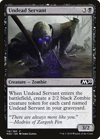 Undead Servant, Core Set 2020