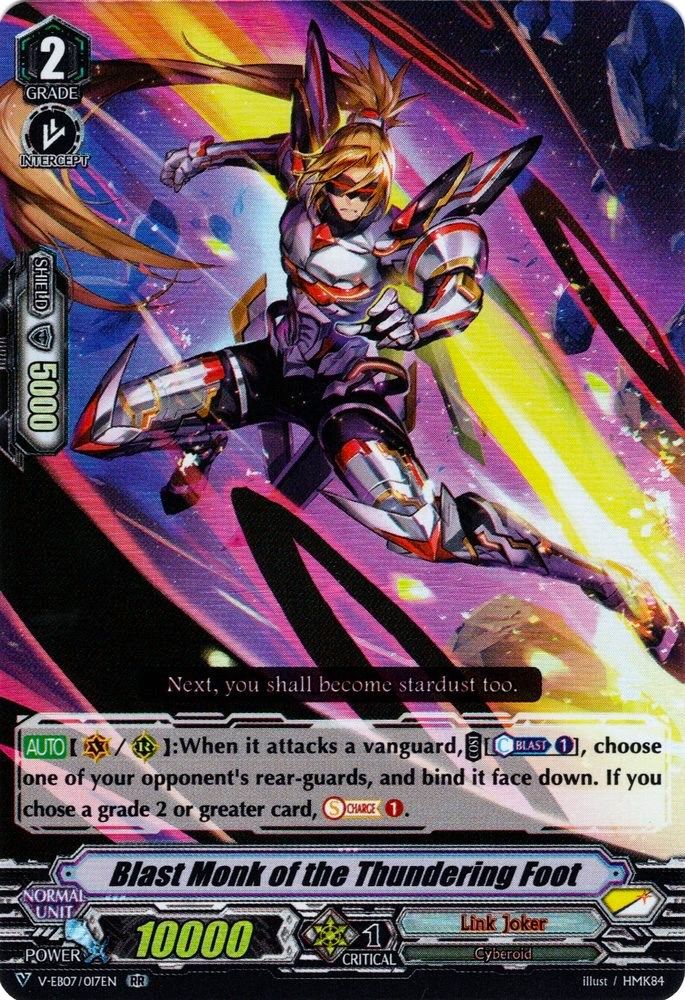 Blast Monk of the Thundering Foot, Standard, front