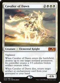 Cavalier of Dawn, Core Set 2020