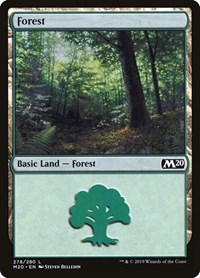 Forest (278), Core Set 2020