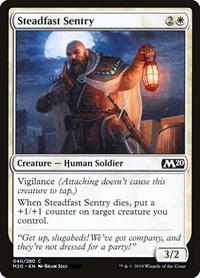 Steadfast Sentry, Core Set 2020