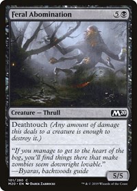 Feral Abomination, Core Set 2020