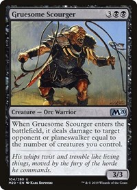 Gruesome Scourger, Core Set 2020