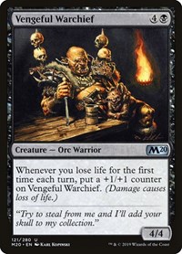 Vengeful Warchief, Core Set 2020
