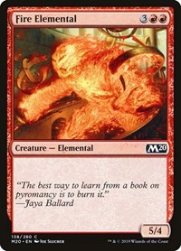 Fire Elemental, Core Set 2020