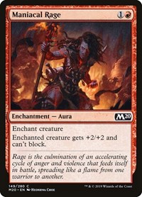 Maniacal Rage, Core Set 2020