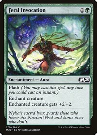 Feral Invocation, Core Set 2020